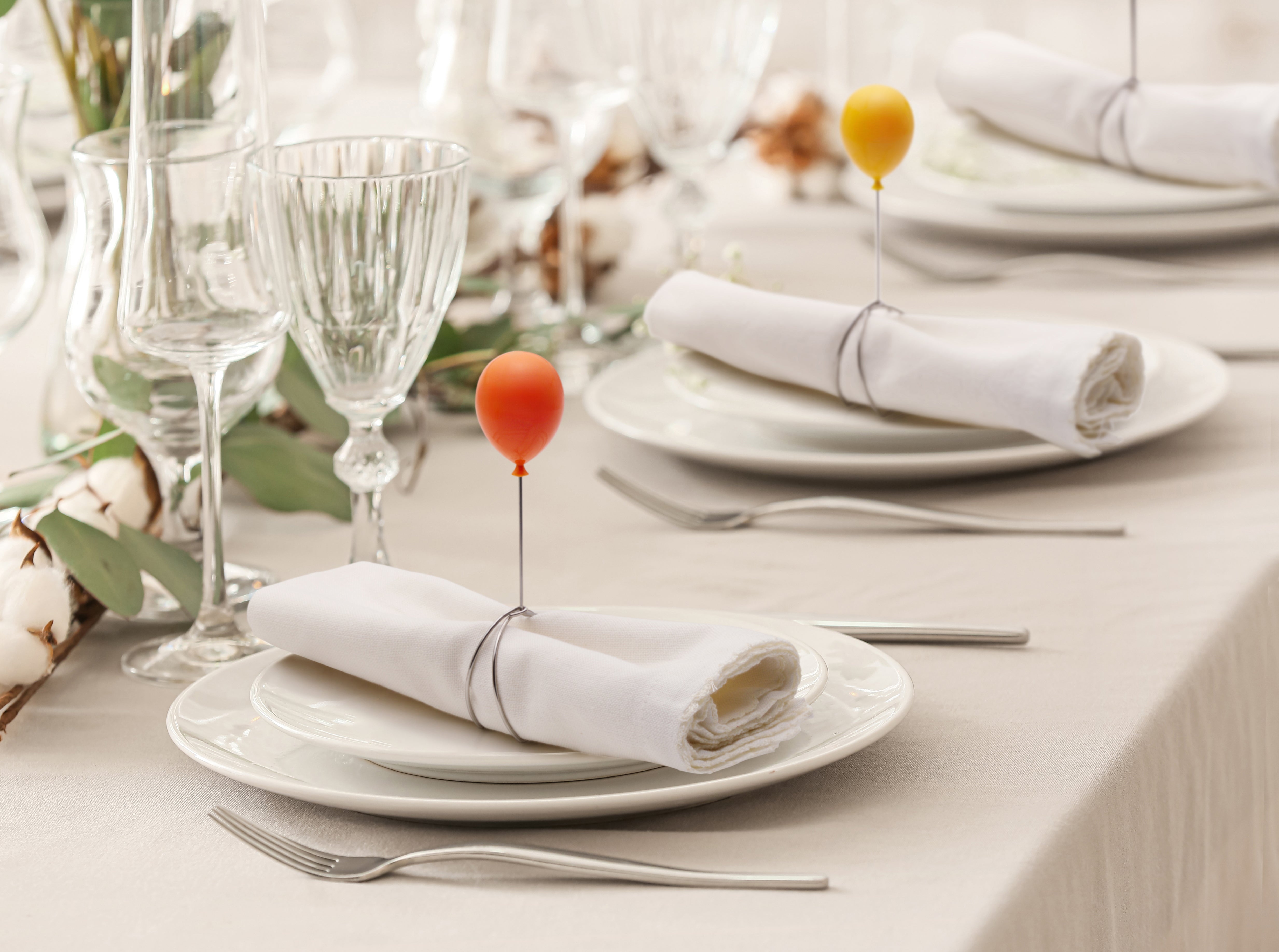 Balloonapkins servietholder - 4 stk.